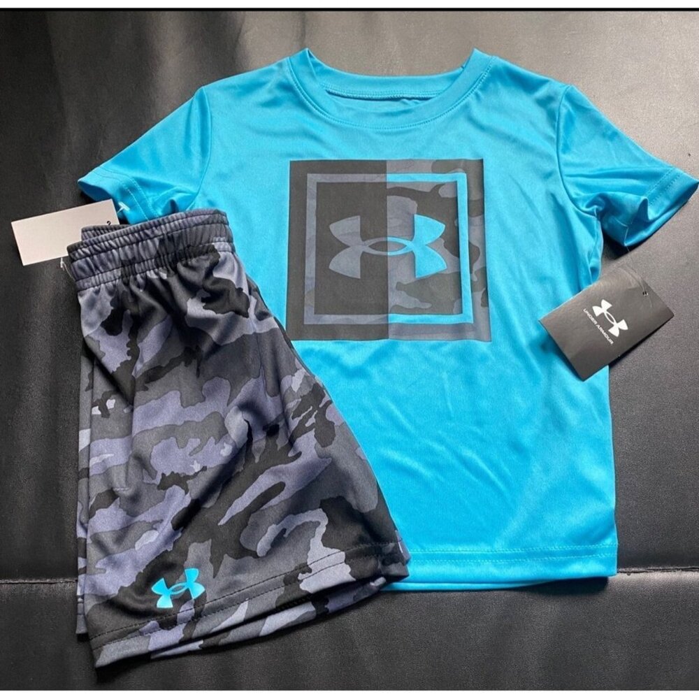 NWT Under Armour Athletic Set Boys Size 3T